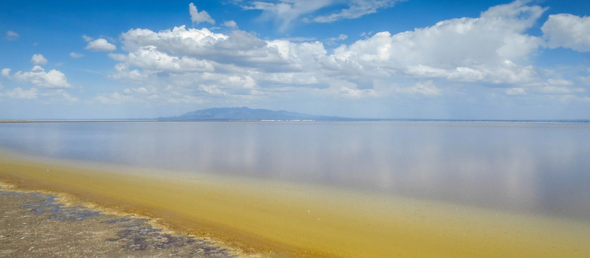 Widok na Jezioro Manyara